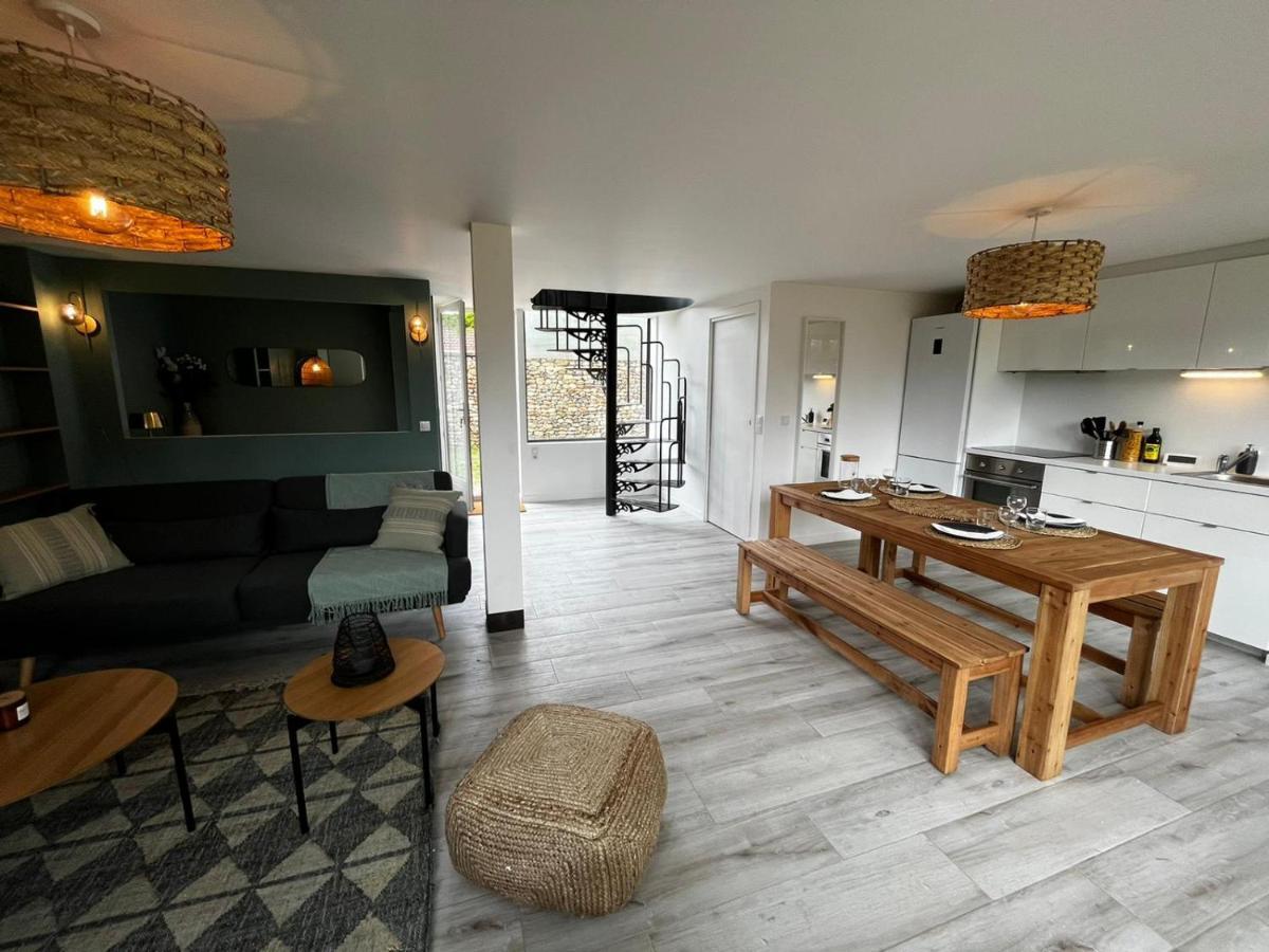 Maison De Campagne Entierement Climatisee Avec Grand Jardin Villa Pressagny-lʼOrgeuilleux Exterior foto
