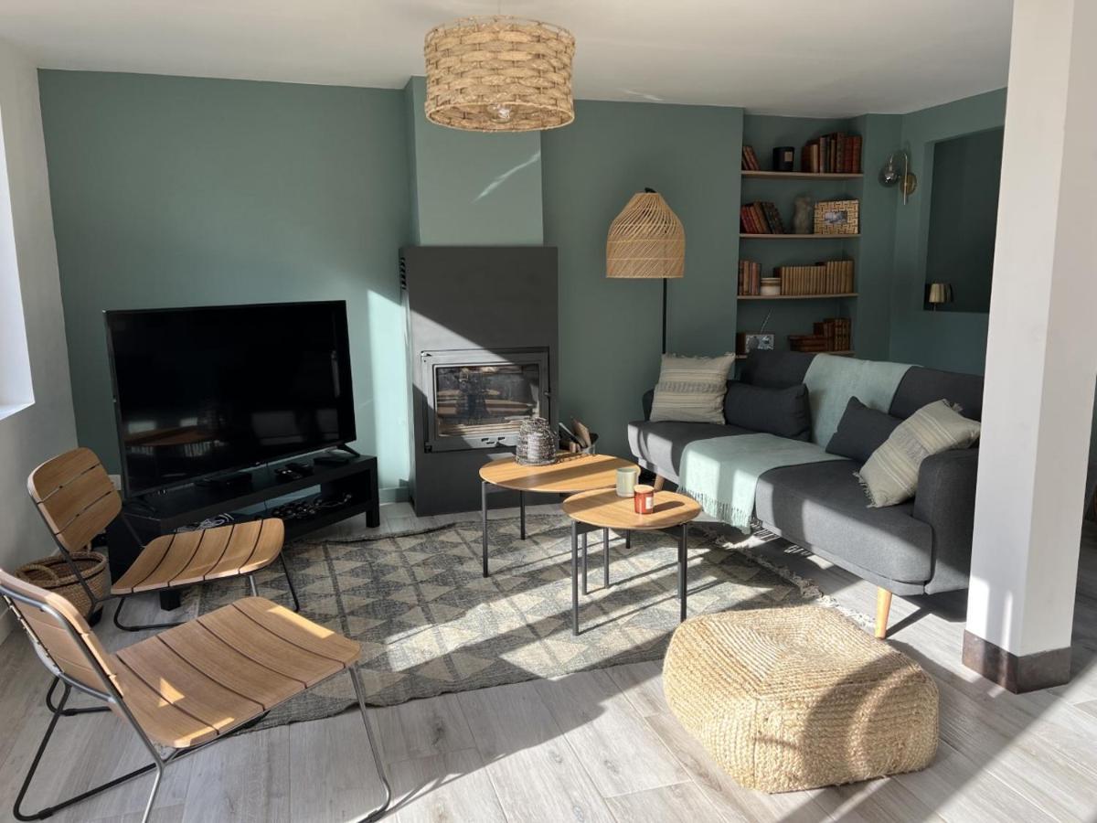 Maison De Campagne Entierement Climatisee Avec Grand Jardin Villa Pressagny-lʼOrgeuilleux Exterior foto