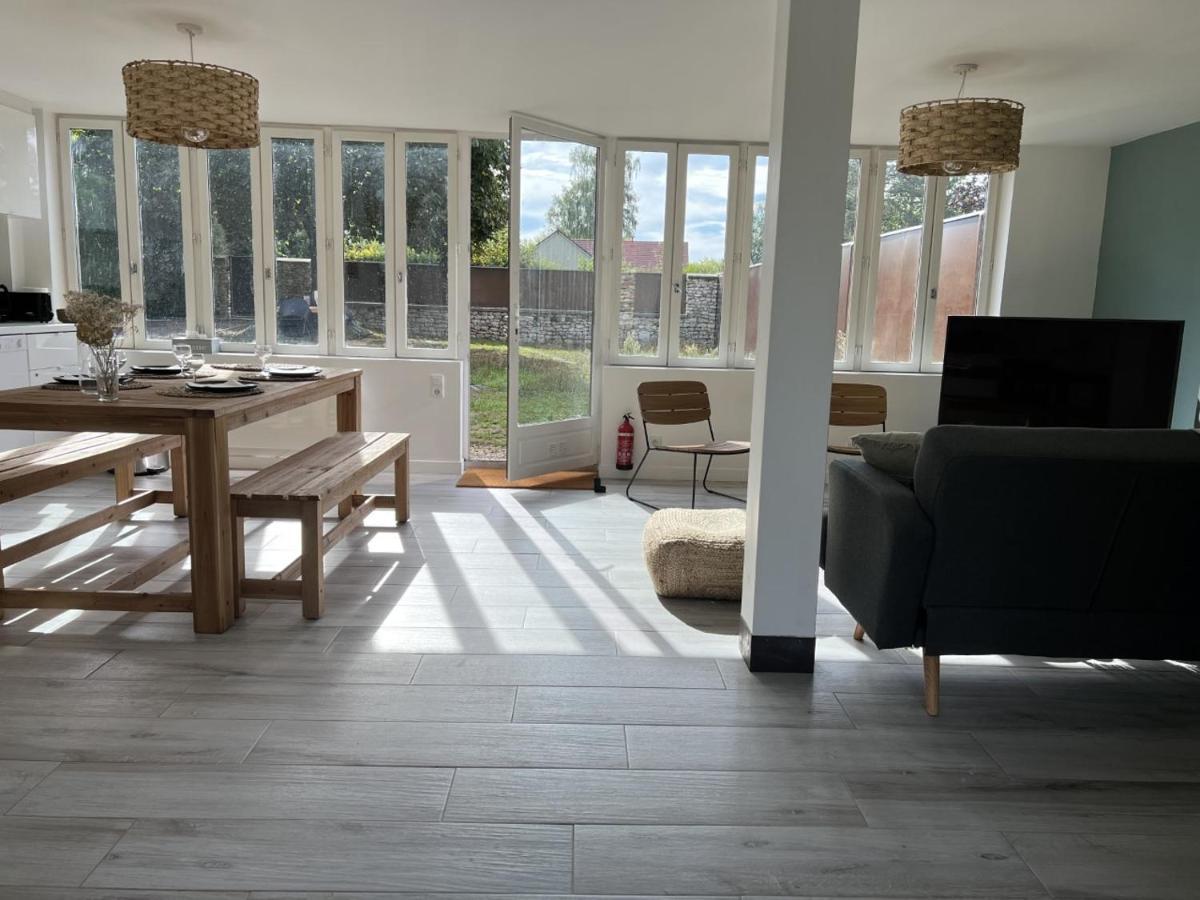 Maison De Campagne Entierement Climatisee Avec Grand Jardin Villa Pressagny-lʼOrgeuilleux Exterior foto